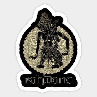 Shadow Puppets Rahwana Sticker